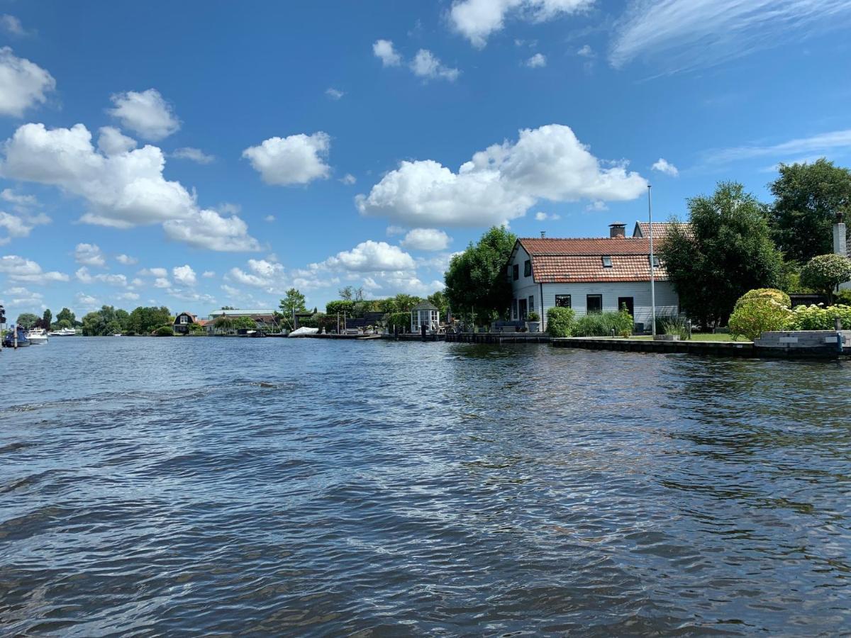 Holiday Home At The Water, Fire Place, Boat And Sup Rent, Near Amsterdam Aalsmeer Exterior foto