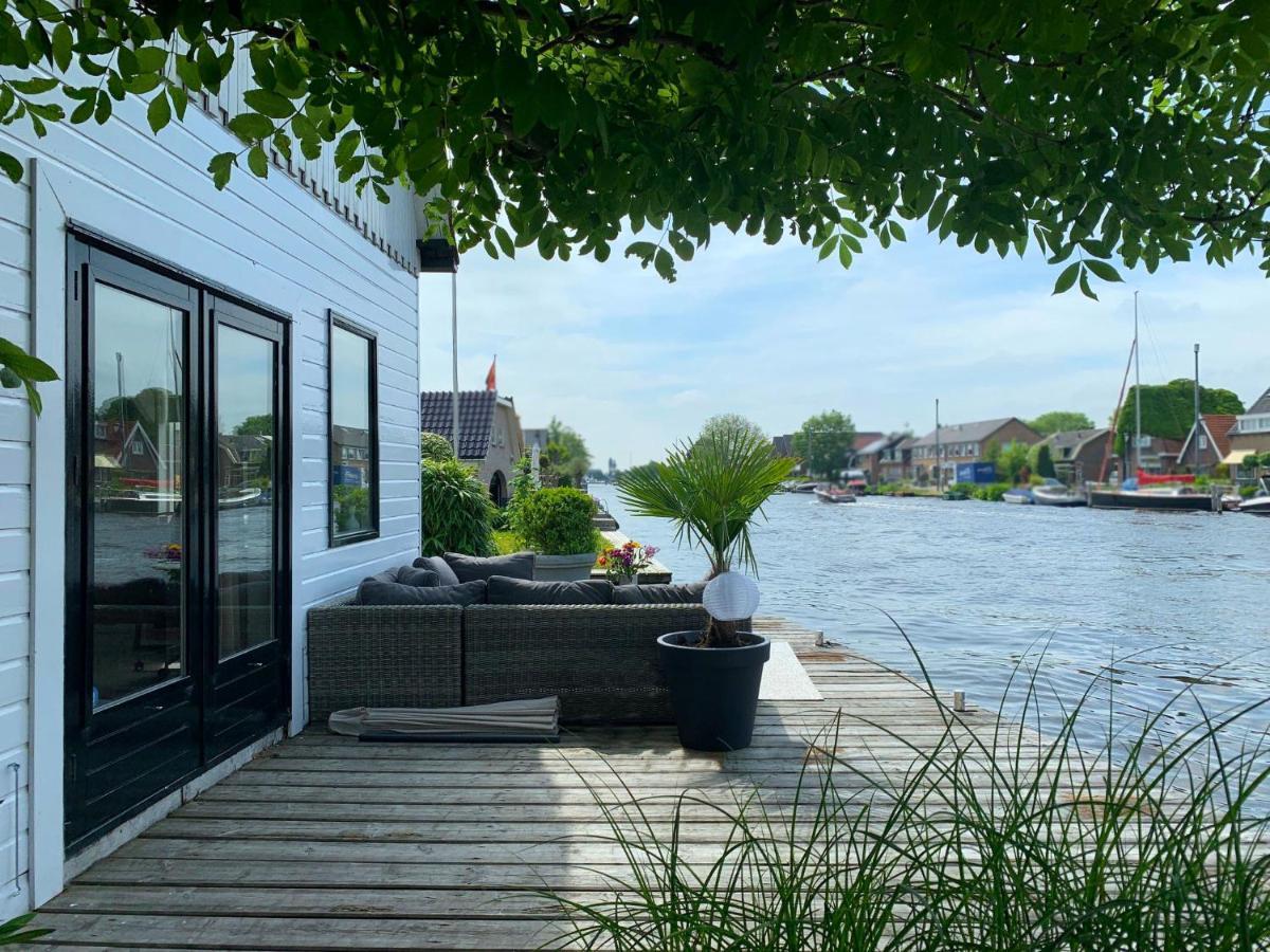 Holiday Home At The Water, Fire Place, Boat And Sup Rent, Near Amsterdam Aalsmeer Exterior foto