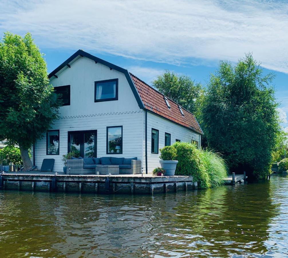 Holiday Home At The Water, Fire Place, Boat And Sup Rent, Near Amsterdam Aalsmeer Exterior foto